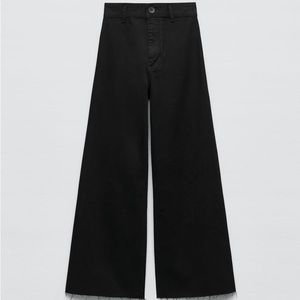 Zara HIGH-WAISTED ZW SAILOR STRAIGHT JEANS